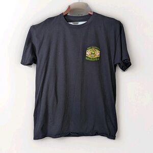 Jimmy Buffett Margaritaville Mens L Black Key West T Shirt Short Sleeve Tee